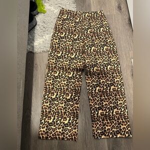 Brand new leopard pants with tags